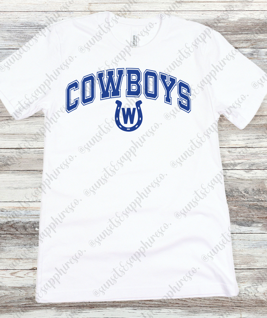 YOUTH Varsity Cowboys T-Shirt