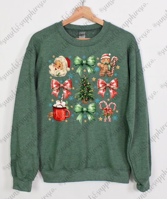 Coquette Christmas Crewneck