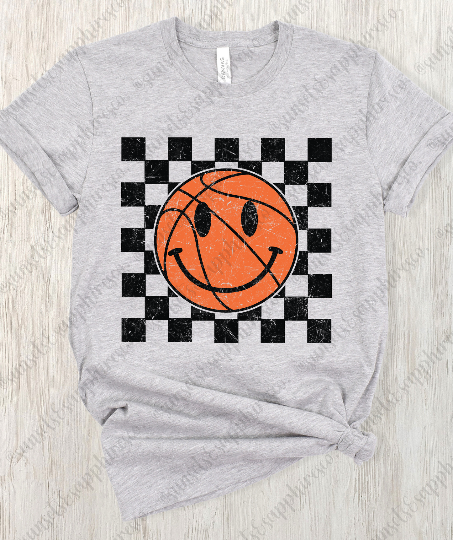 Checkered Sporty T-Shirt