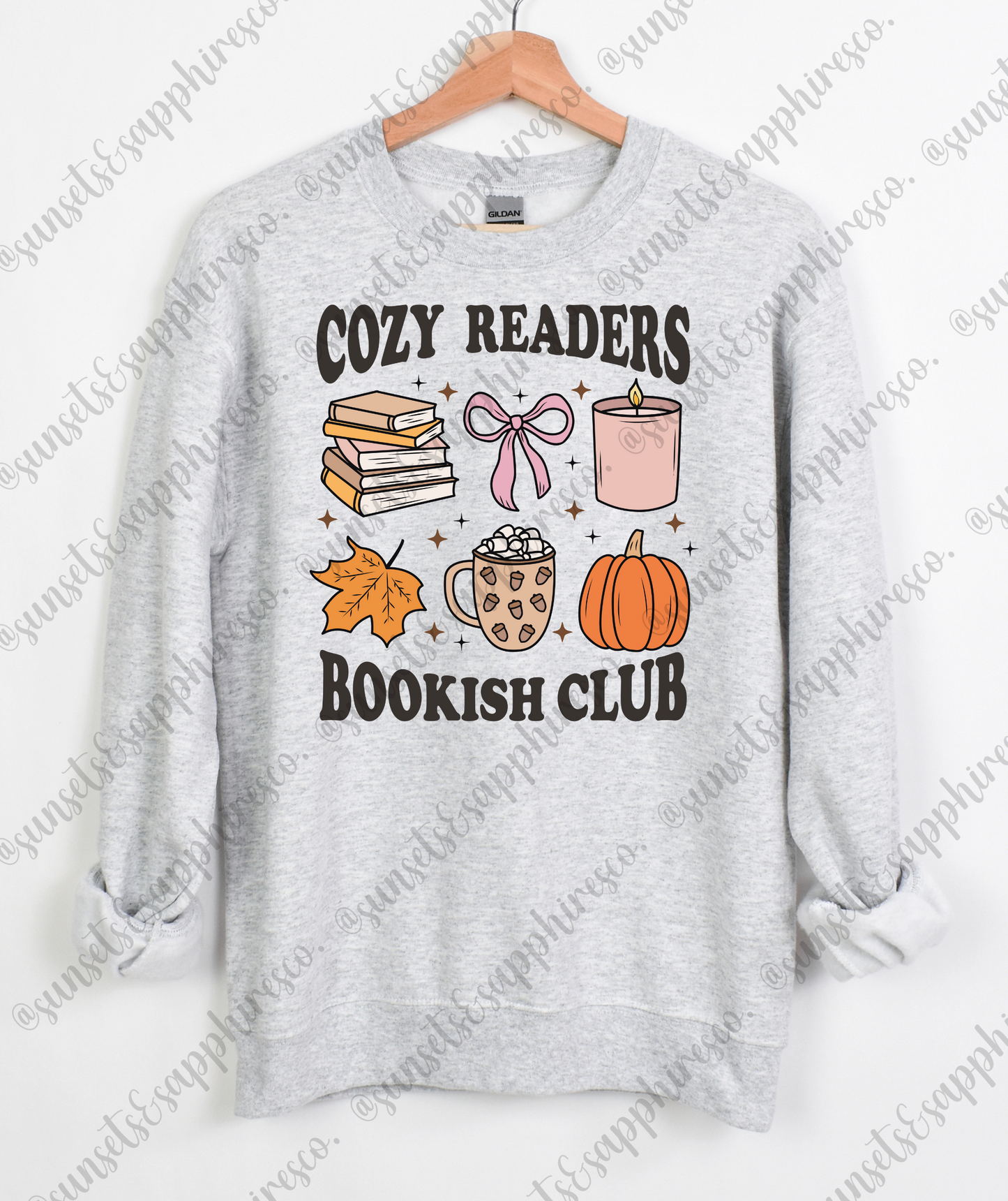 Cozy Readers Bookish Club Crewneck