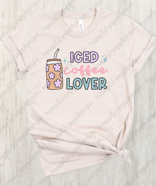 Iced Coffee Lover T-Shirt