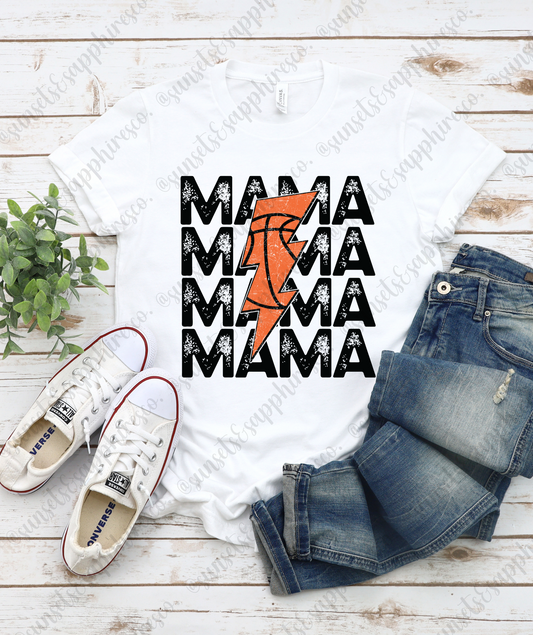 Sports Mama Lightning Bolt T-Shirt