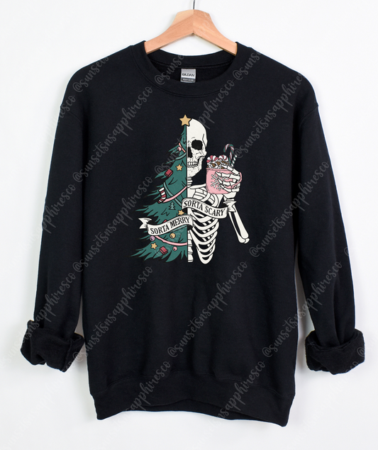 Sorta Merry Sorta Scary Crewneck