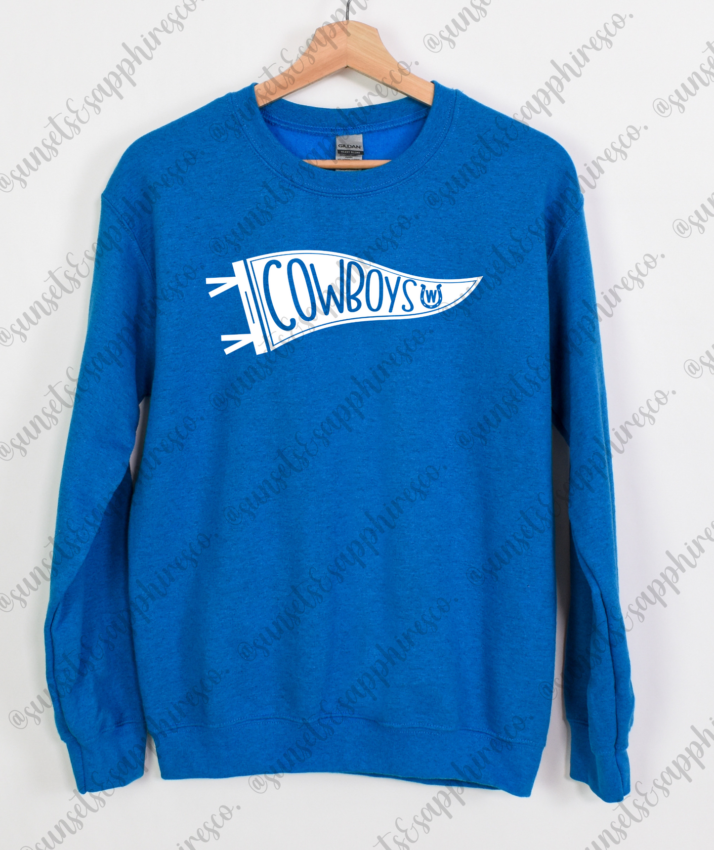 Cowboys Flag Crewneck