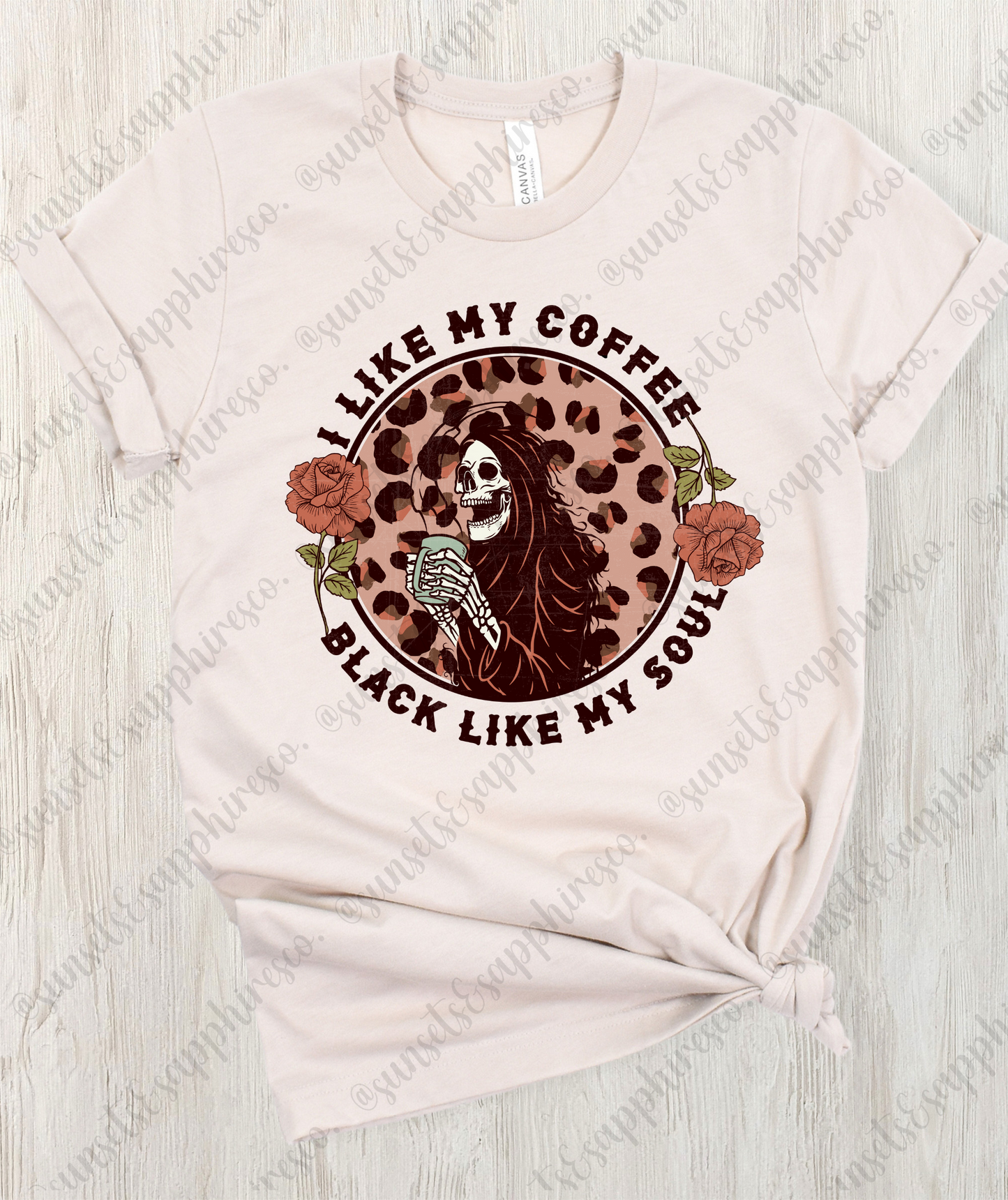 Coffee Black Like My Soul T-Shirt