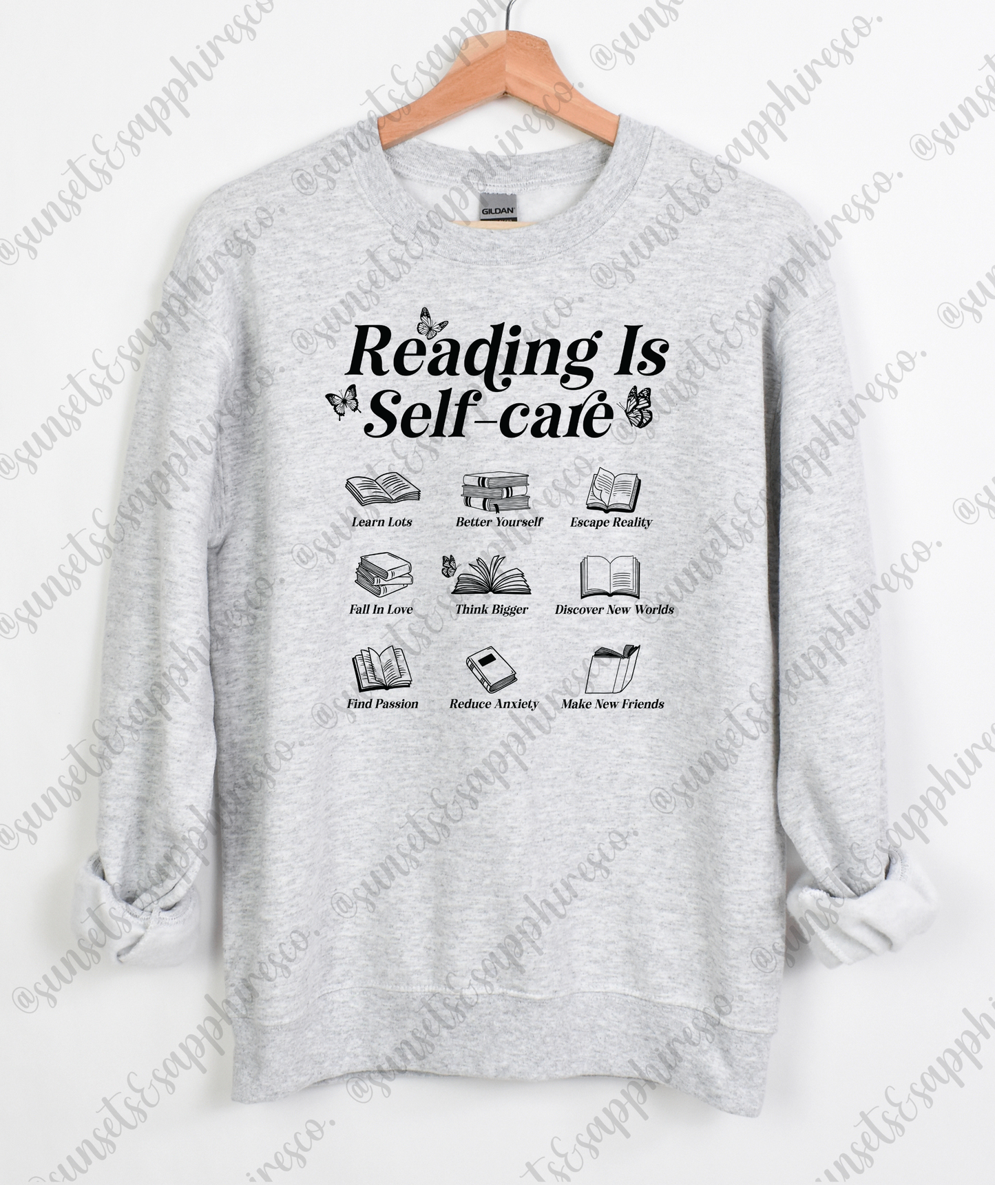 Reading Is Self Care Sweatshirt