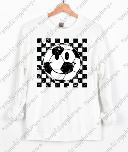 Checkered Sporty Crewneck