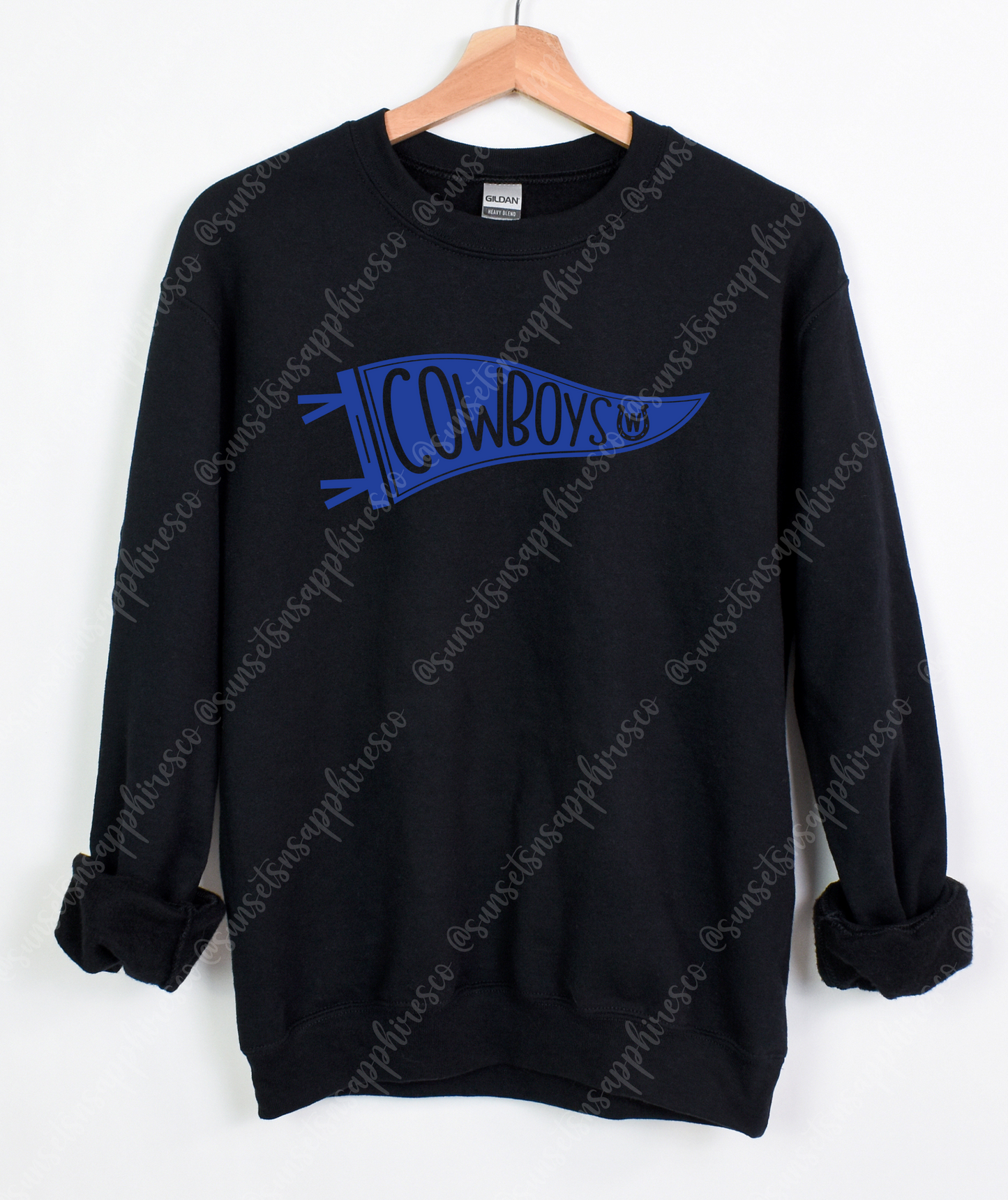 Cowboys Flag Crewneck