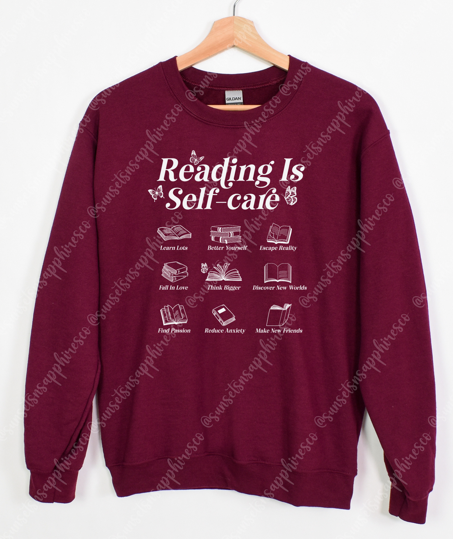 Reading Is Self Care Sweatshirt