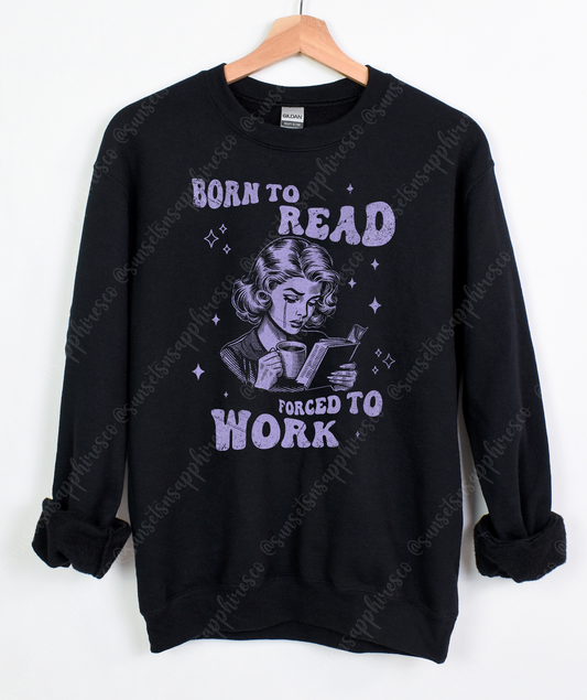 Born To Read Crewneck