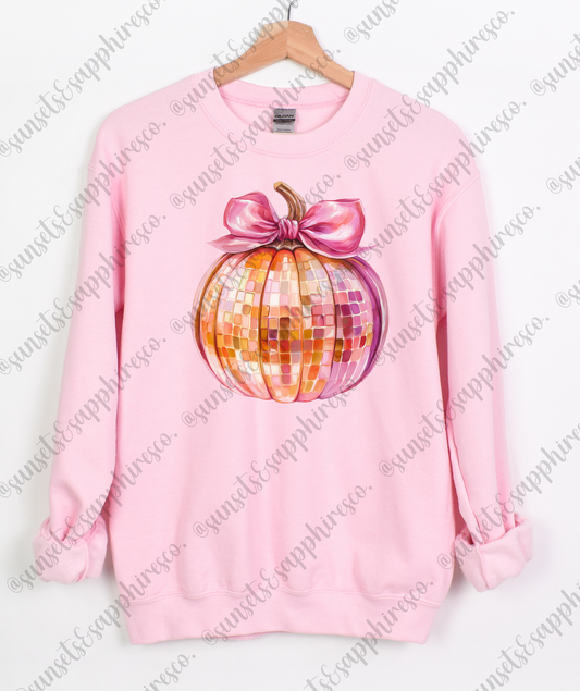 Disco Pumpkin Crewneck