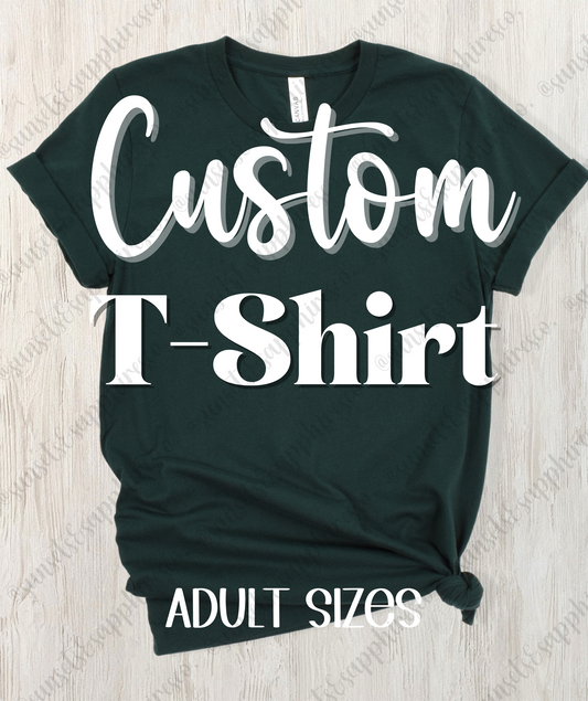 Custom Unisex T-Shirt - Dark Colors